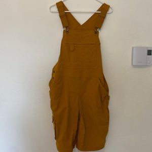 Duluth Trading Women Heirloom Gardening Short Overalls